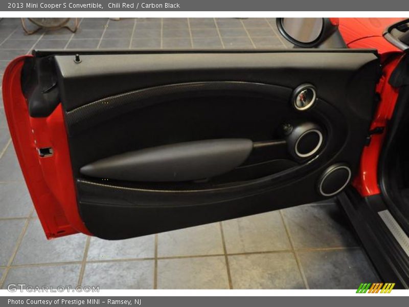 Chili Red / Carbon Black 2013 Mini Cooper S Convertible
