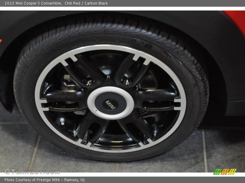 Chili Red / Carbon Black 2013 Mini Cooper S Convertible