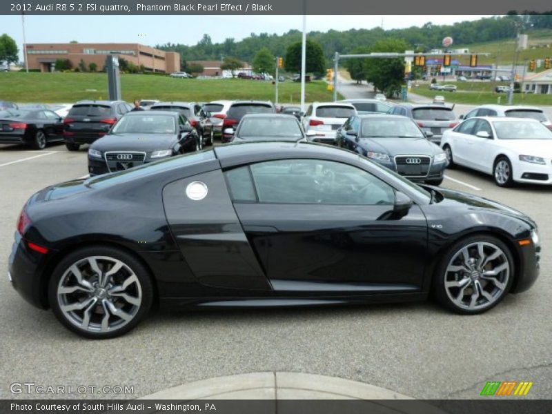  2012 R8 5.2 FSI quattro Phantom Black Pearl Effect