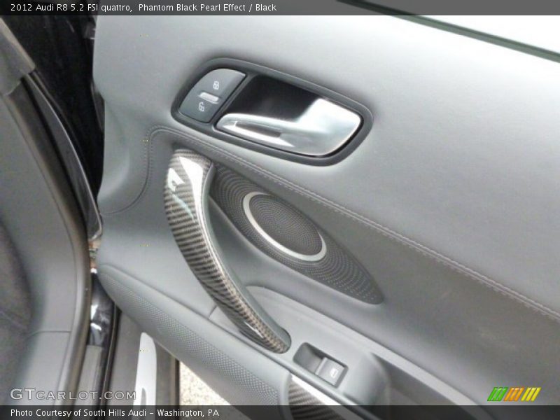 Phantom Black Pearl Effect / Black 2012 Audi R8 5.2 FSI quattro