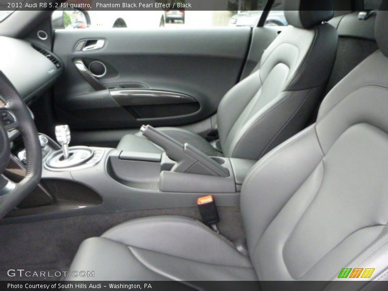 Phantom Black Pearl Effect / Black 2012 Audi R8 5.2 FSI quattro
