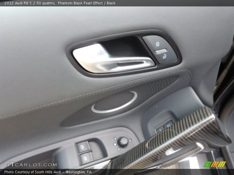 Phantom Black Pearl Effect / Black 2012 Audi R8 5.2 FSI quattro