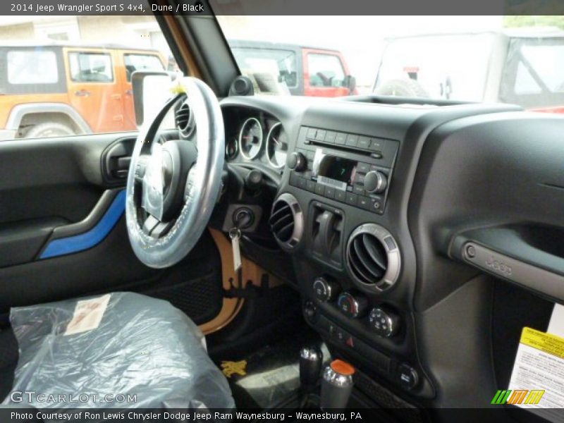 Dune / Black 2014 Jeep Wrangler Sport S 4x4