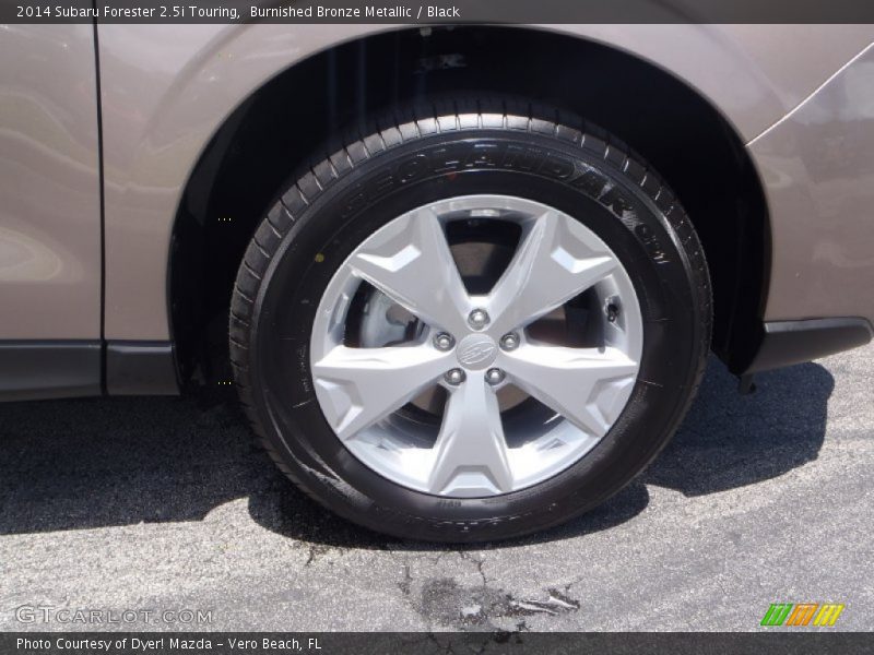 Burnished Bronze Metallic / Black 2014 Subaru Forester 2.5i Touring
