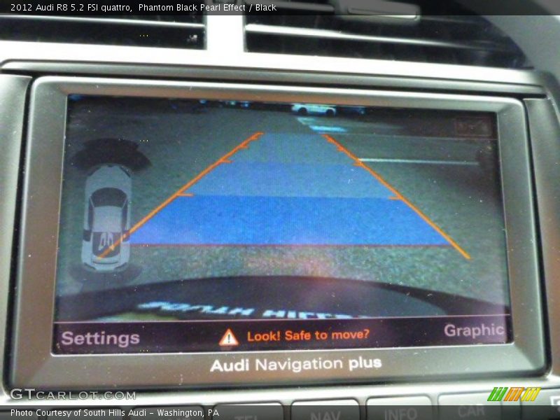 Phantom Black Pearl Effect / Black 2012 Audi R8 5.2 FSI quattro