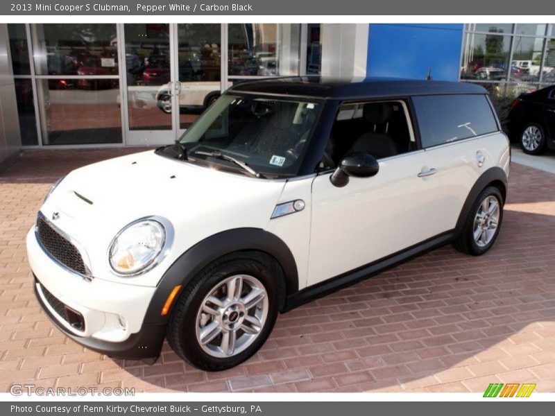 Pepper White / Carbon Black 2013 Mini Cooper S Clubman