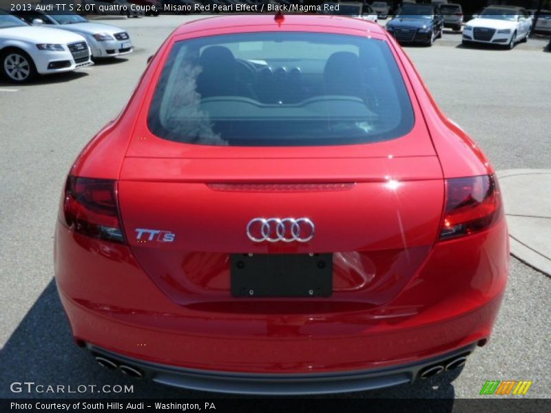 Misano Red Pearl Effect / Black/Magma Red 2013 Audi TT S 2.0T quattro Coupe