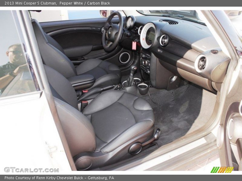 Pepper White / Carbon Black 2013 Mini Cooper S Clubman