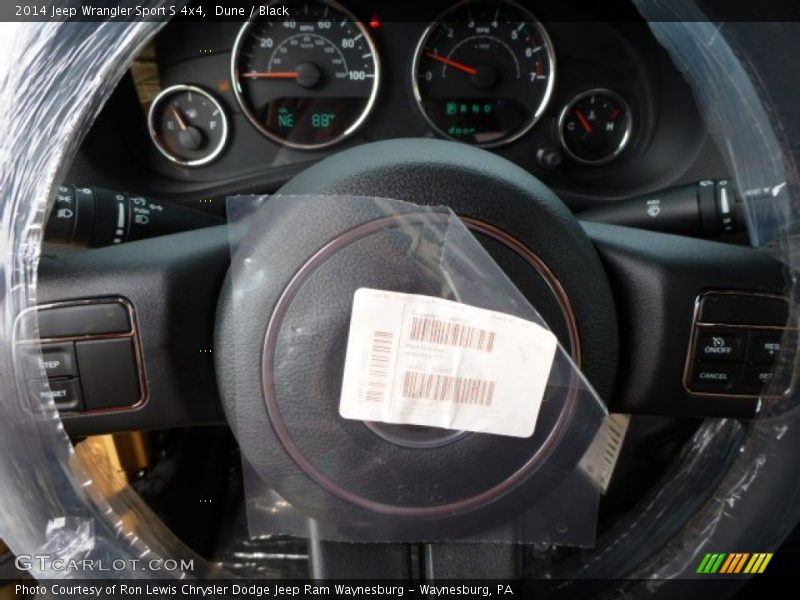 Dune / Black 2014 Jeep Wrangler Sport S 4x4