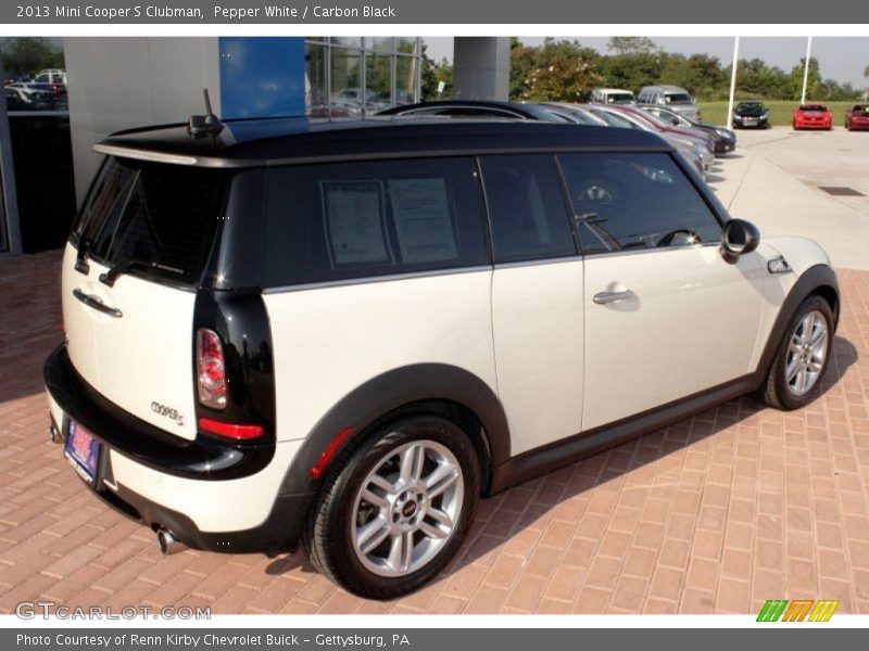 Pepper White / Carbon Black 2013 Mini Cooper S Clubman