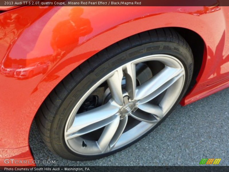 Misano Red Pearl Effect / Black/Magma Red 2013 Audi TT S 2.0T quattro Coupe