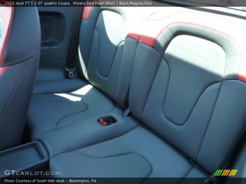 Rear Seat of 2013 TT S 2.0T quattro Coupe