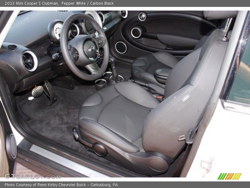 Pepper White / Carbon Black 2013 Mini Cooper S Clubman