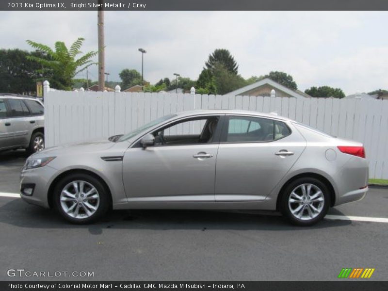 Bright Silver Metallic / Gray 2013 Kia Optima LX