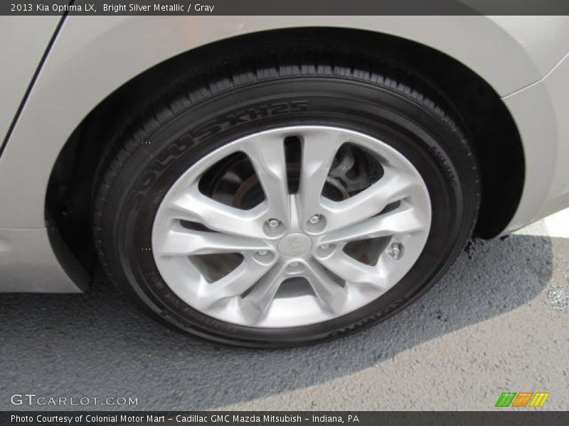Bright Silver Metallic / Gray 2013 Kia Optima LX