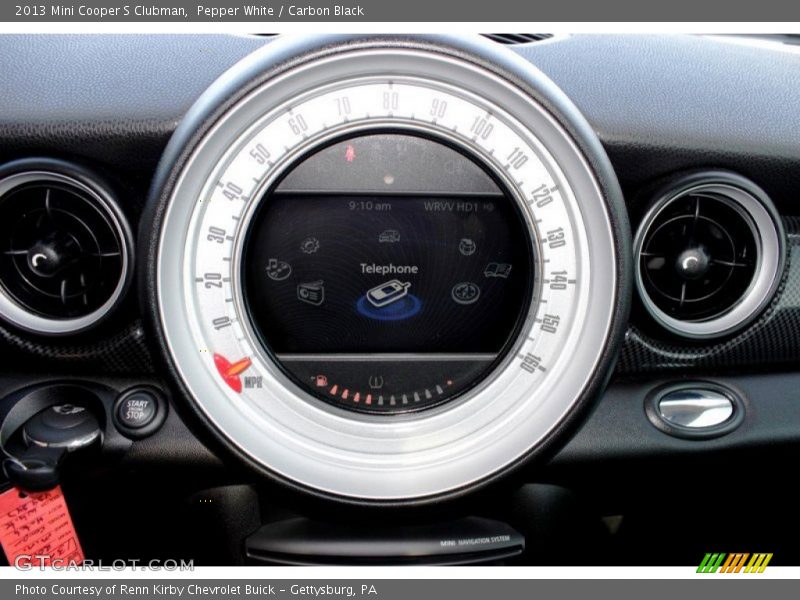 Pepper White / Carbon Black 2013 Mini Cooper S Clubman