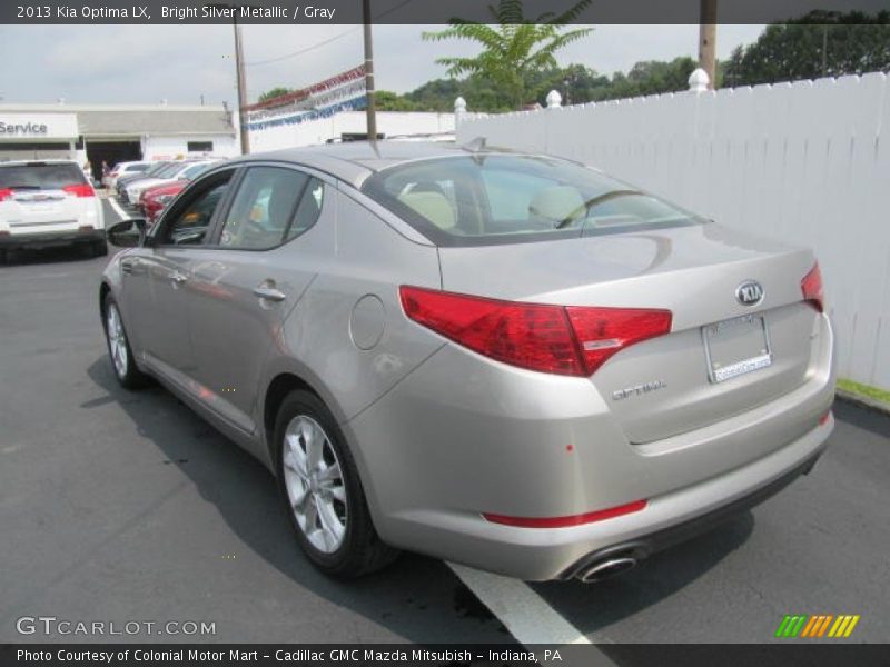 Bright Silver Metallic / Gray 2013 Kia Optima LX