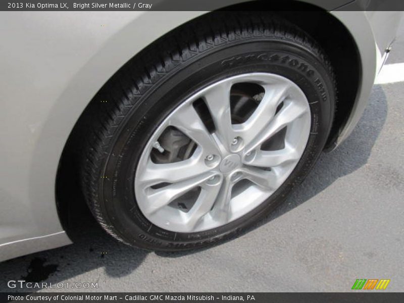 Bright Silver Metallic / Gray 2013 Kia Optima LX