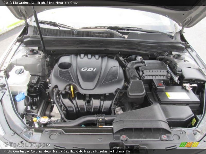 Bright Silver Metallic / Gray 2013 Kia Optima LX