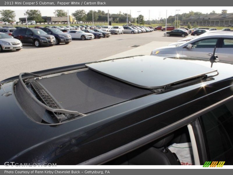Pepper White / Carbon Black 2013 Mini Cooper S Clubman