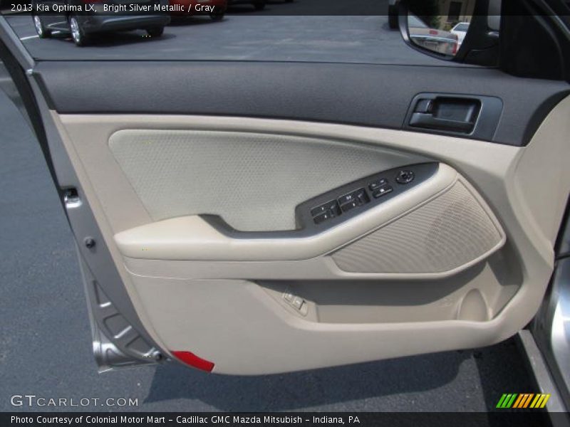 Bright Silver Metallic / Gray 2013 Kia Optima LX