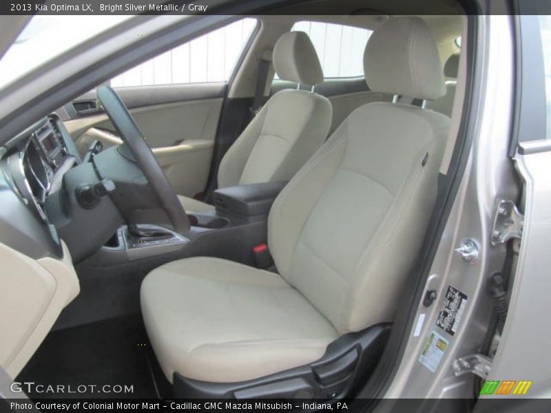 Bright Silver Metallic / Gray 2013 Kia Optima LX