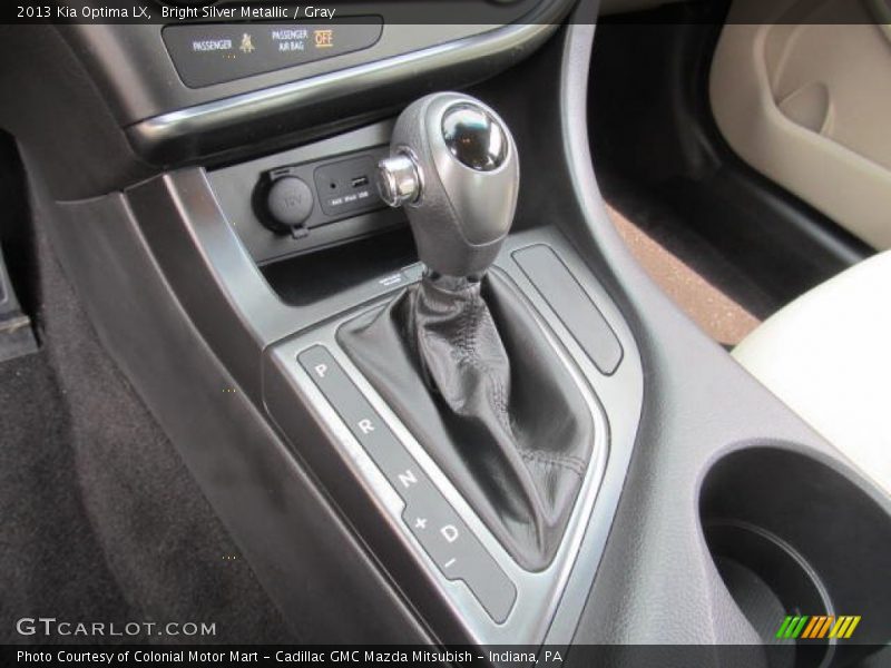 Bright Silver Metallic / Gray 2013 Kia Optima LX