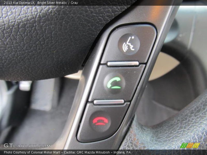 Bright Silver Metallic / Gray 2013 Kia Optima LX