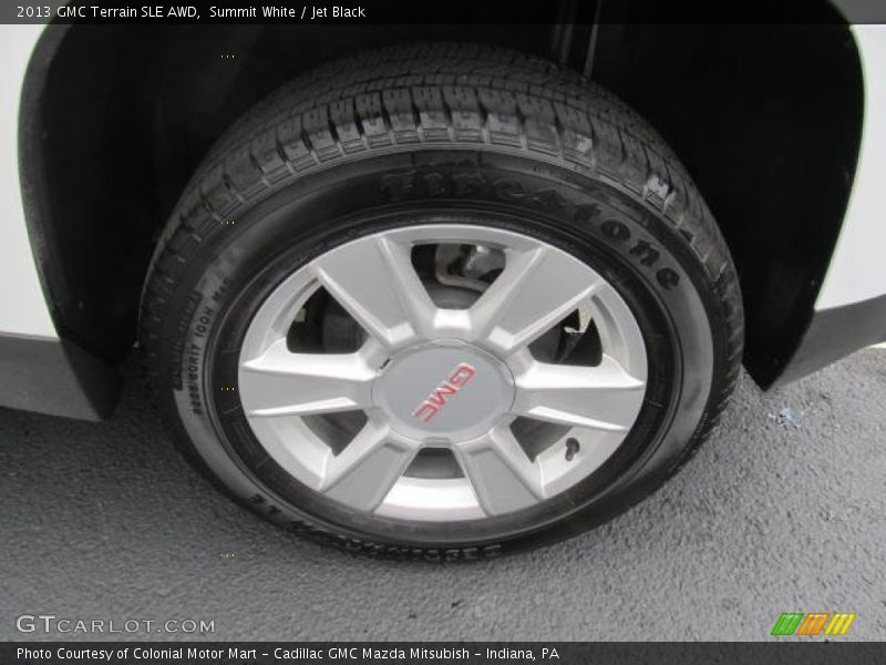 Summit White / Jet Black 2013 GMC Terrain SLE AWD