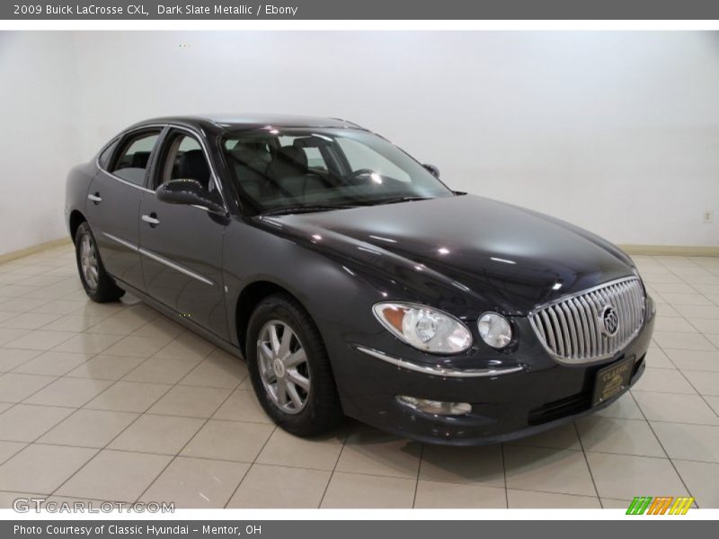 Dark Slate Metallic / Ebony 2009 Buick LaCrosse CXL