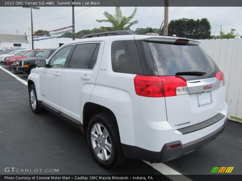 Summit White / Jet Black 2013 GMC Terrain SLE AWD