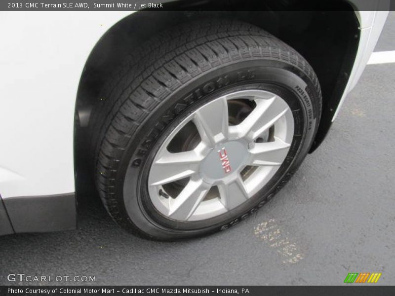 Summit White / Jet Black 2013 GMC Terrain SLE AWD