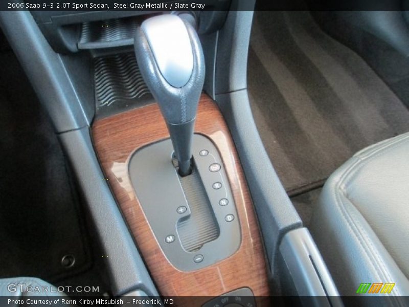 Steel Gray Metallic / Slate Gray 2006 Saab 9-3 2.0T Sport Sedan