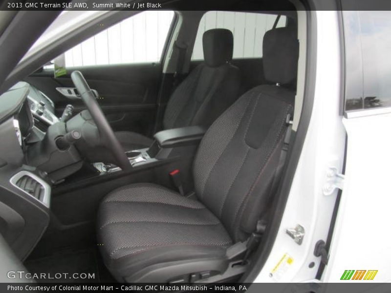 Summit White / Jet Black 2013 GMC Terrain SLE AWD