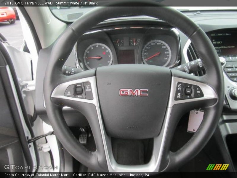 Summit White / Jet Black 2013 GMC Terrain SLE AWD