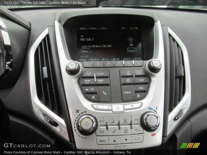 Summit White / Jet Black 2013 GMC Terrain SLE AWD