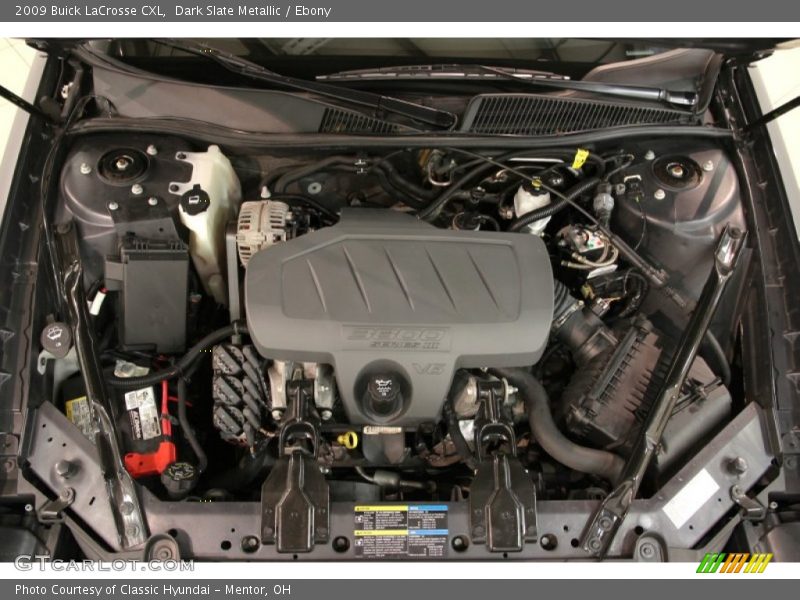 Dark Slate Metallic / Ebony 2009 Buick LaCrosse CXL