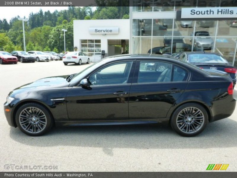 Jet Black / Black 2008 BMW M3 Sedan