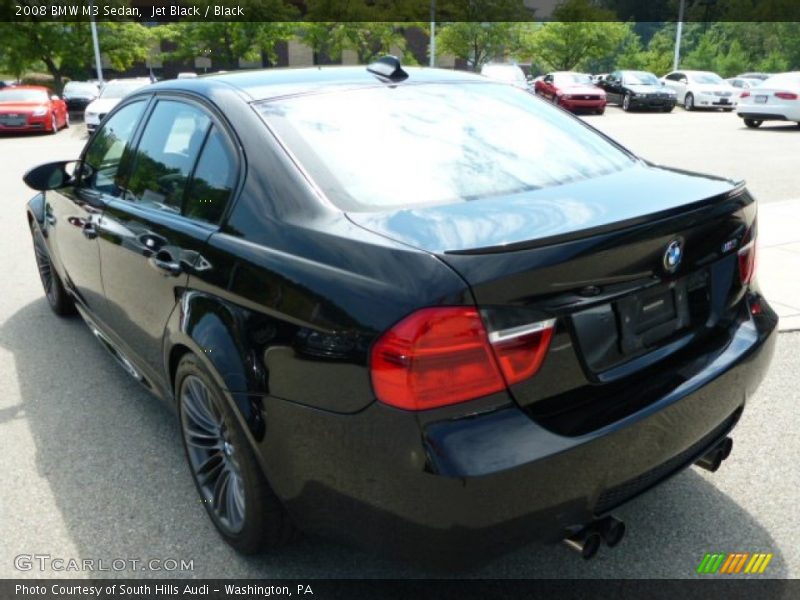 Jet Black / Black 2008 BMW M3 Sedan