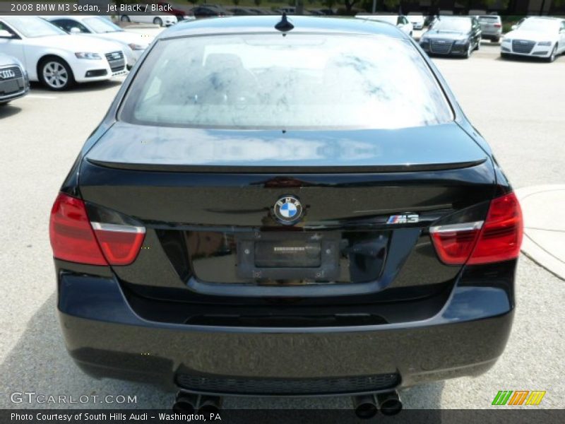 Jet Black / Black 2008 BMW M3 Sedan