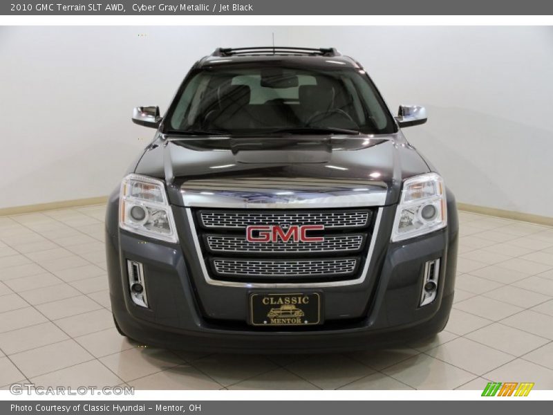 Cyber Gray Metallic / Jet Black 2010 GMC Terrain SLT AWD