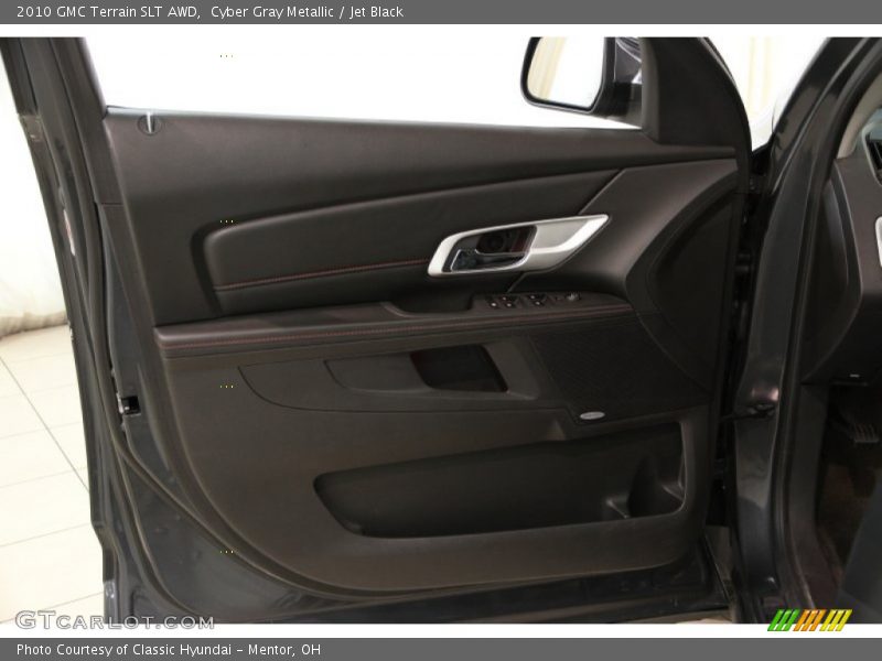 Cyber Gray Metallic / Jet Black 2010 GMC Terrain SLT AWD