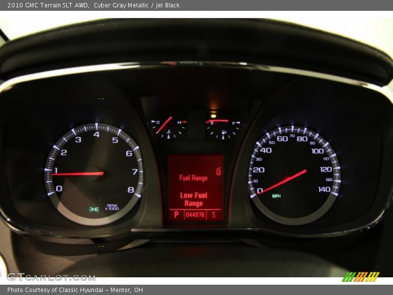 Cyber Gray Metallic / Jet Black 2010 GMC Terrain SLT AWD