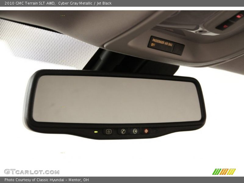 Cyber Gray Metallic / Jet Black 2010 GMC Terrain SLT AWD