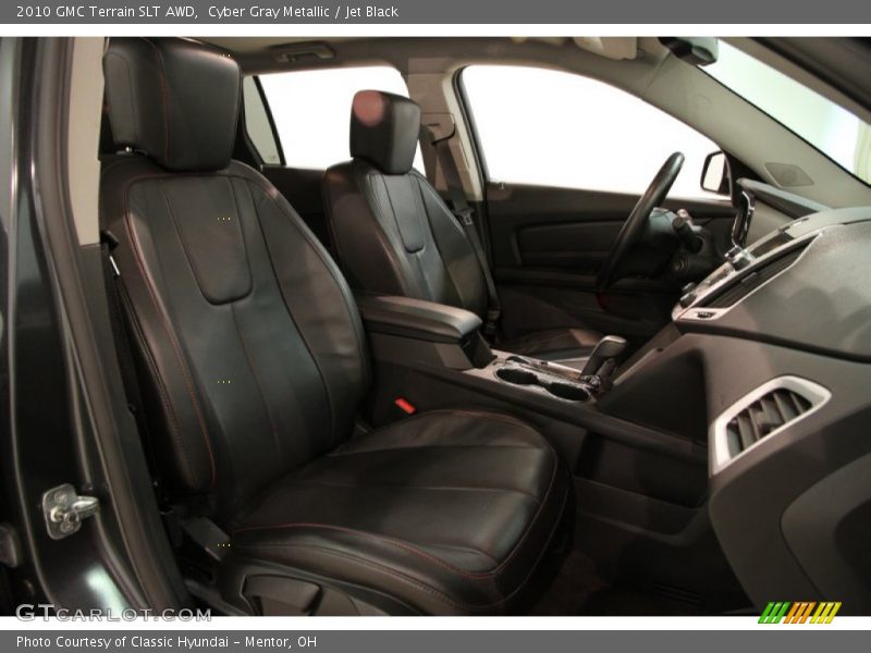 Cyber Gray Metallic / Jet Black 2010 GMC Terrain SLT AWD