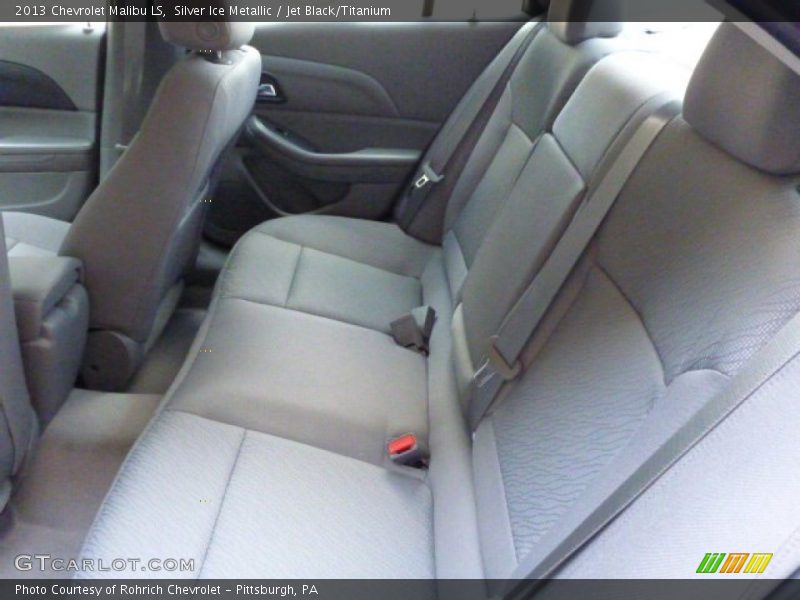 Silver Ice Metallic / Jet Black/Titanium 2013 Chevrolet Malibu LS