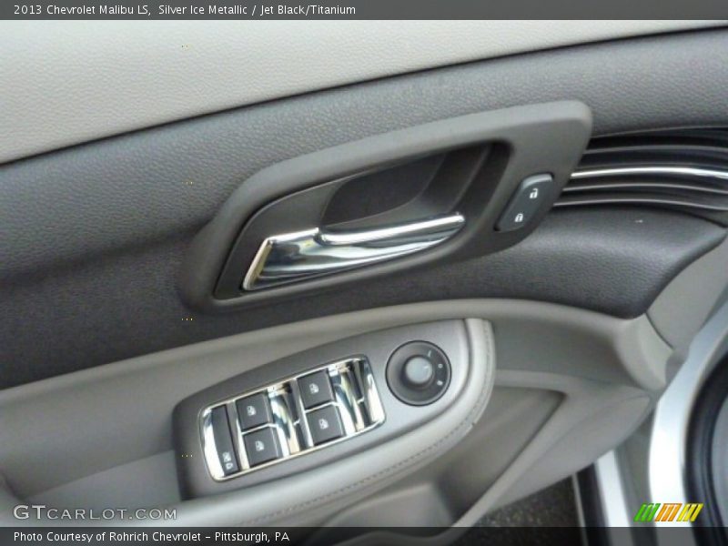 Silver Ice Metallic / Jet Black/Titanium 2013 Chevrolet Malibu LS
