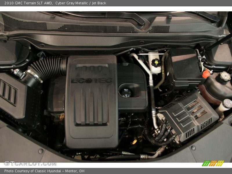 Cyber Gray Metallic / Jet Black 2010 GMC Terrain SLT AWD