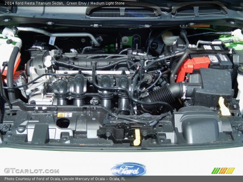  2014 Fiesta Titanium Sedan Engine - 1.6 Liter DOHC 16-Valve Ti-VCT 4 Cylinder