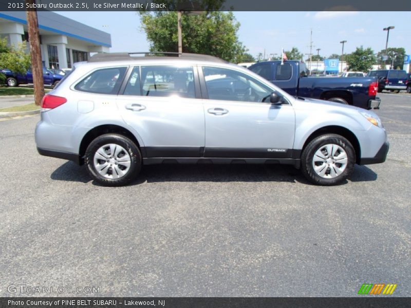 Ice Silver Metallic / Black 2013 Subaru Outback 2.5i